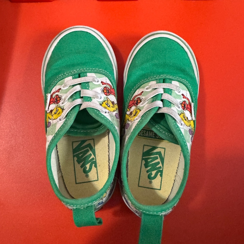 Vans x Sesame Street Toddler Slip Ons